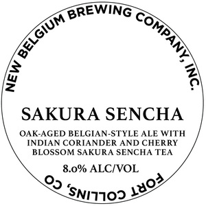 New Belgium Brewing Company, Inc. Sakura Sencha