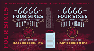 6666 Grit & Glory Hazy Session IPA