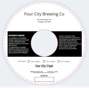 Four City Brewing Co Four City Tripel