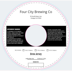 Four City Brewing Co Brew Jersey
