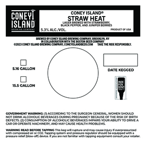 Coney Island Straw Heat