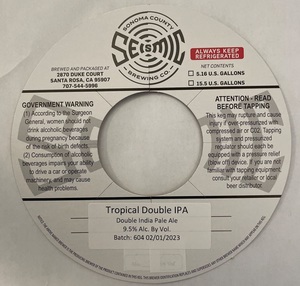 Seismic Tropical Double IPA