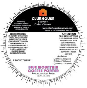 Blue Mountain Coffee Porter February 2023