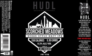 Hudl Brewing Company Scorched Meadows Vegas Style Hazy IPA