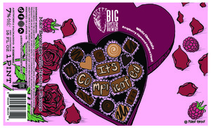 It's Complicated White Chocolate Raspberry Flavored Golden Stout February 2023