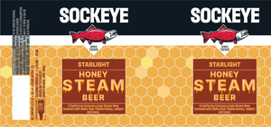 Sockeye Brewing Starlight Honey Steam Beer January 2023