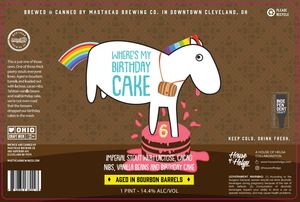 Masthead Brewing Co. Where's My Birthday Cake