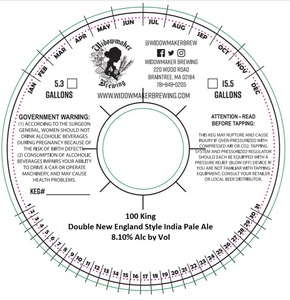 100 King Double New England Style India Pale Ale