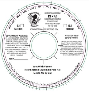 Wet With Venom New England Style India Pale Ale January 2023