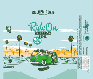 Golden Road Brewing Ride On West Coast IPA