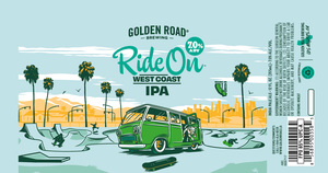 Golden Road Brewing Ride On West Coast IPA January 2023