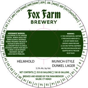 Helmhold Munich-style Dunkel Lager January 2023