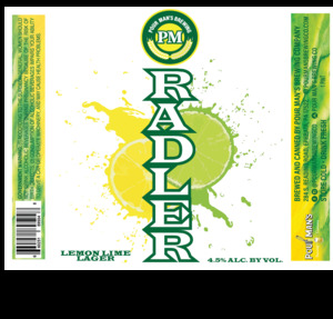 Radler Lemon Lime Lager 