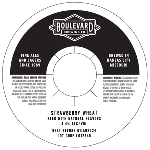 Boulevard Strawberry Wheat