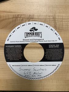 Common Roots Brewing Company Summer Saunters