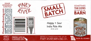 Piney River Brewing Co. Hoppy + Sour January 2023