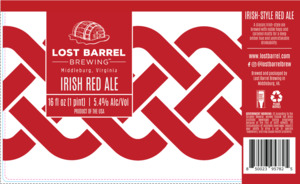 Lost Barrel Brewing Irish Red Ale