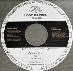 Lost Barrel Brewing Oatmeal Stout