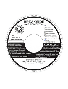 Breakside Brewery Breakside White Ale January 2023