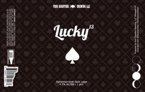 Four Quarters Brewing, LLC Lucky 13