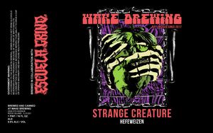 Wake Brewing Strange Creature Hefeweizen January 2023
