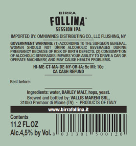 Birra Follina Session IPA