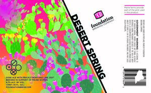Foundation Brewing Company Desert Spring