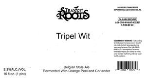 Strange Roots Tripel Wit