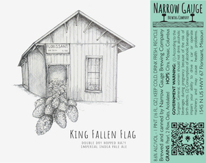 King Fallen Flag 