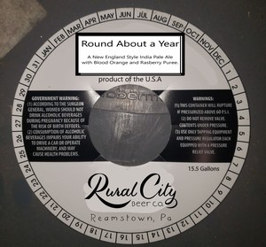 Rural City Beer Co. Round About A Year January 2023