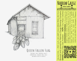 Queen Fallen Flag 