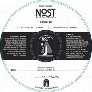 Nost Brewing Project Perpetual Reflections