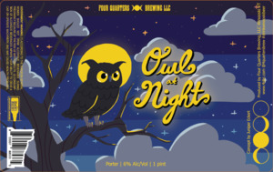 Four Quarters Brewing, LLC Owl At Night