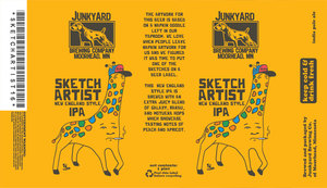 Junkyard Brewing Company Sketch Artist January 2023