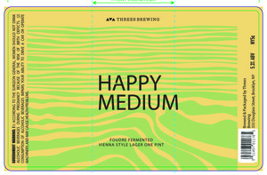 Happy Medium Foudre Fermented Vienna Style Lager January 2023