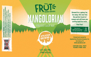 Appalachian Brewing Company Mangolorian Fruited Sour Ale January 2023