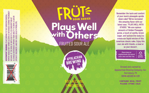 Appalachian Brewing Company Plays Well With Others Fruited Sour Ale February 2023