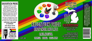 Saugatuck Pride Hazy India Pale Ale January 2023