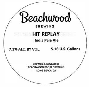 Beachwood Brewing Hit Replay