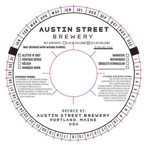 Austin Street Brewery Glitter 'n' Grit