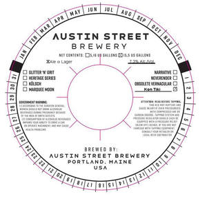 Austin Street Brewery Kon Tiki January 2023
