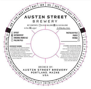 Austin Street Brewery Oktoberfest January 2023