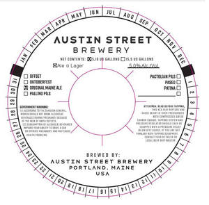 Austin Street Brewery Original Maine Ale January 2023