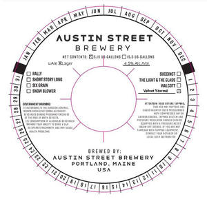 Austin Street Brewery Velvet Storme