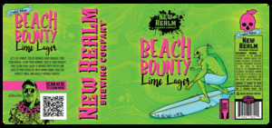 Beach Bounty Lime Lager 