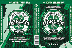 Harlem Brewing 125th Street IPA February 2023