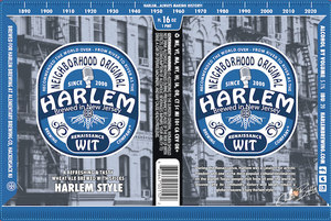 Harlem Brewing Renaissance Wit