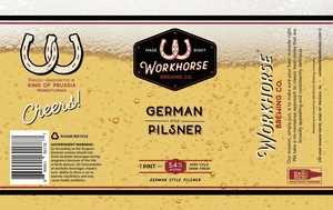 Workhorse Brewing Co. German Pilsner February 2023