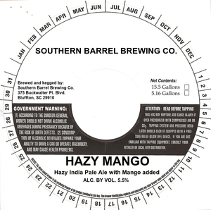 Southern Barrel Brewing Co. Hazy Mango