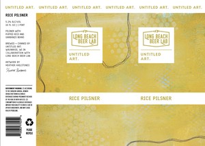 Untitled Art. Rice Pilsner